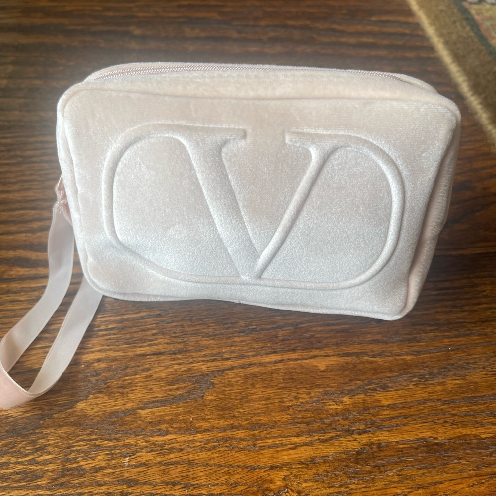 Velvet Cosmetic Bag with CVD Logo